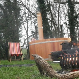 Spa under the Sky at Chilford Hall near Cambridge, February 2012