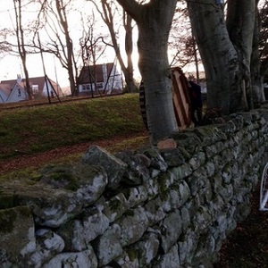 Once again, the gate was too small but it was NO PROBLEM for our team; Aberdeen, December 2013