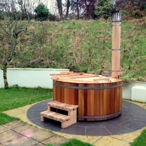 First hot tub we sold to Gower Peninsula, Ferbuary 2014