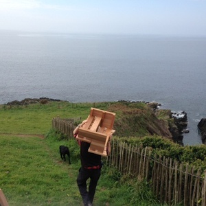 Hot tub for a Beach Hut, Devon, June 2014