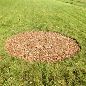 Wood-fired hot tub installation, Hampshire, October 2014