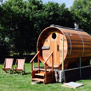 Hire a barrel sauna