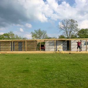 Cambridgeshire, Building our first outdoor venue, March-July 2018